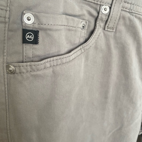 AG The Dylan Sueded Stretch Sateen Straight Fit Pants - Picture 5 of 8